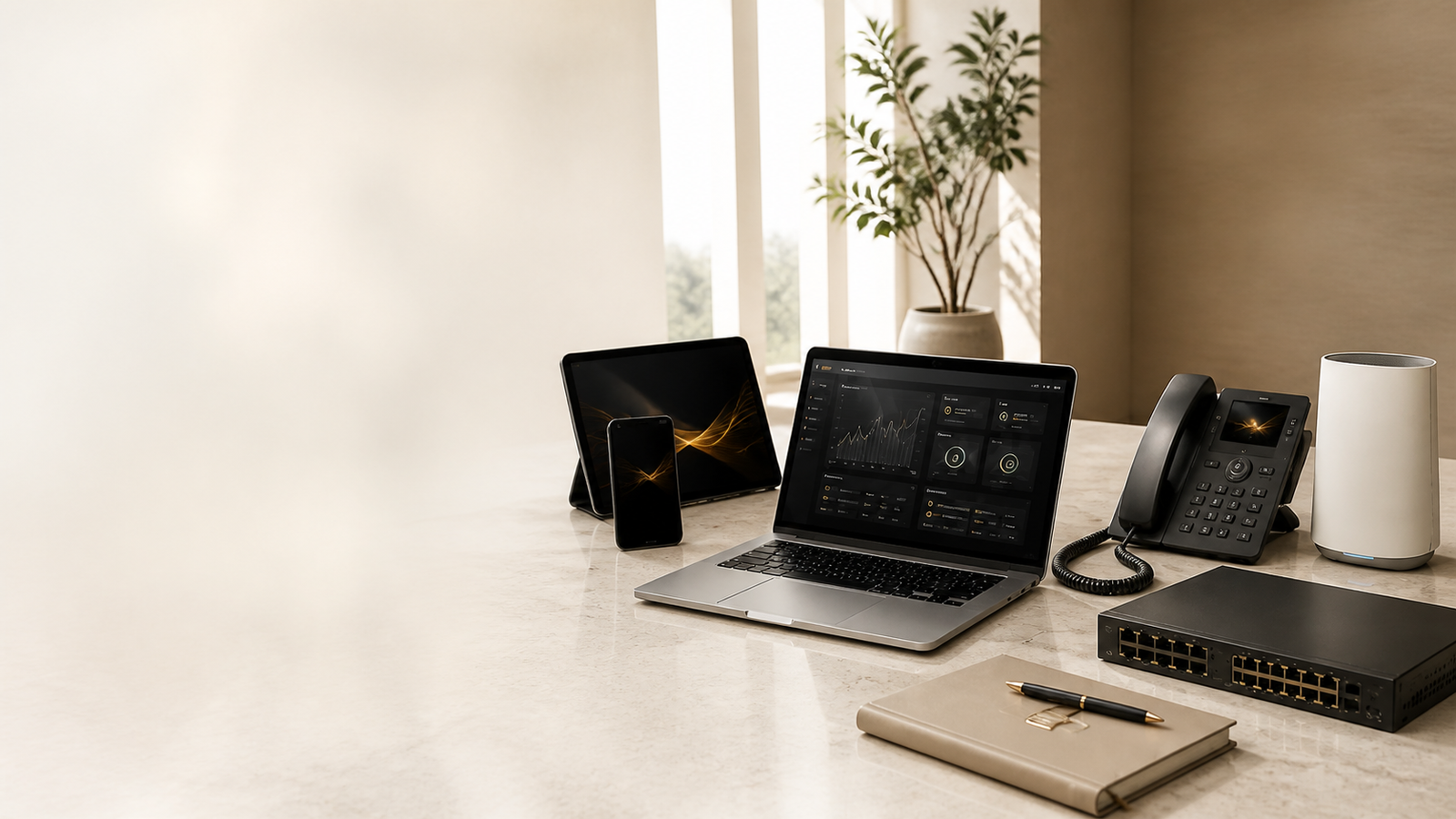 Premium connected technology for business